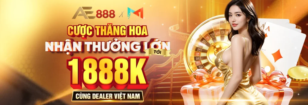 banner ae888 thưởng lớn 1888k