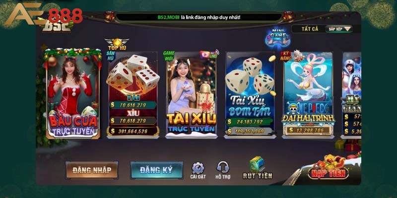 Điểm vượt trội của game B52 trong thế giới giải trí online