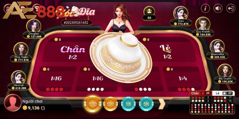 Cách đặt cược xóc đĩa