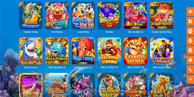 Game bắn cá đa dạng tại AE888 thu hút hội viên